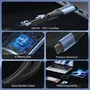 Vention Cable USB-C a USB-C 240W 1m Negro/Azul